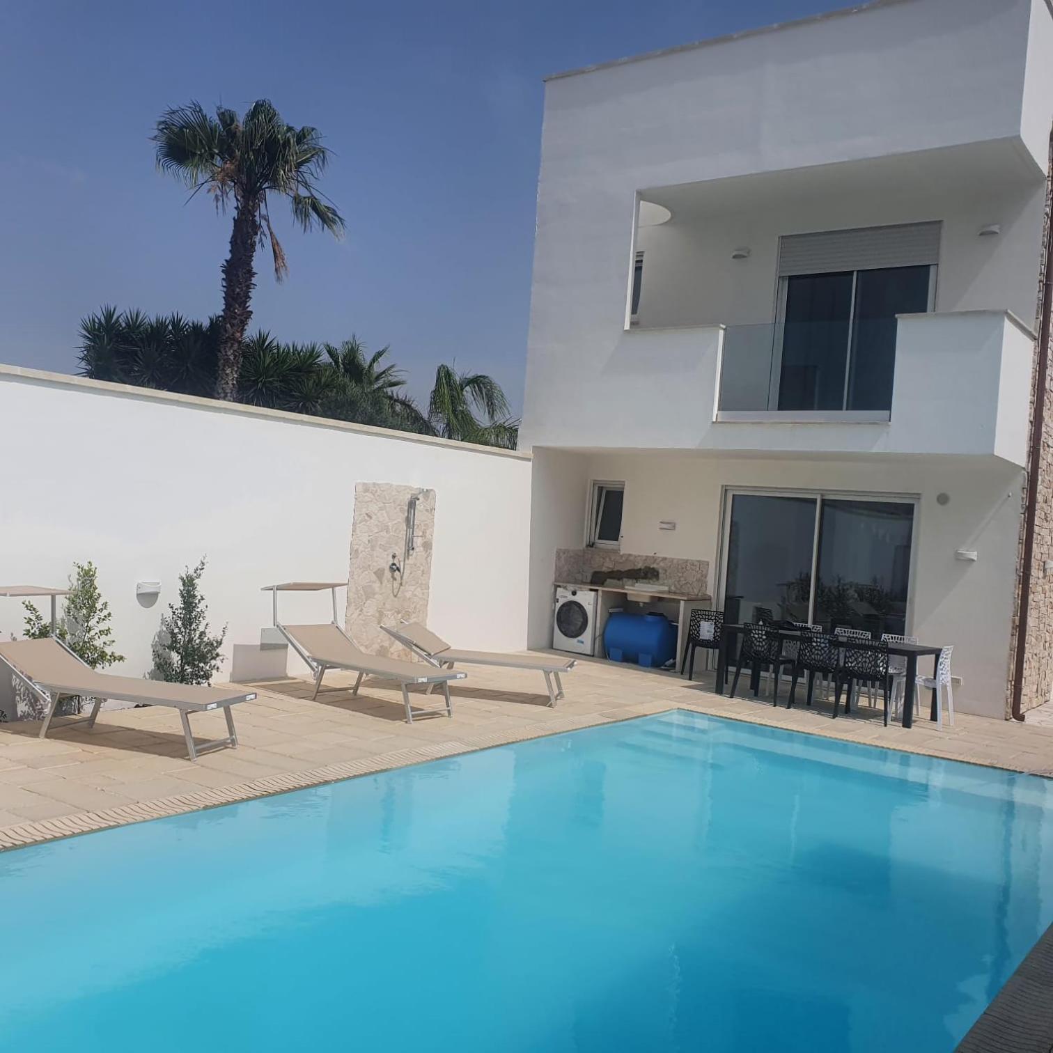 Villa Tre Cuori Con Piscina Privata Torre Lapillo - Villaggio Boncore Exterior photo